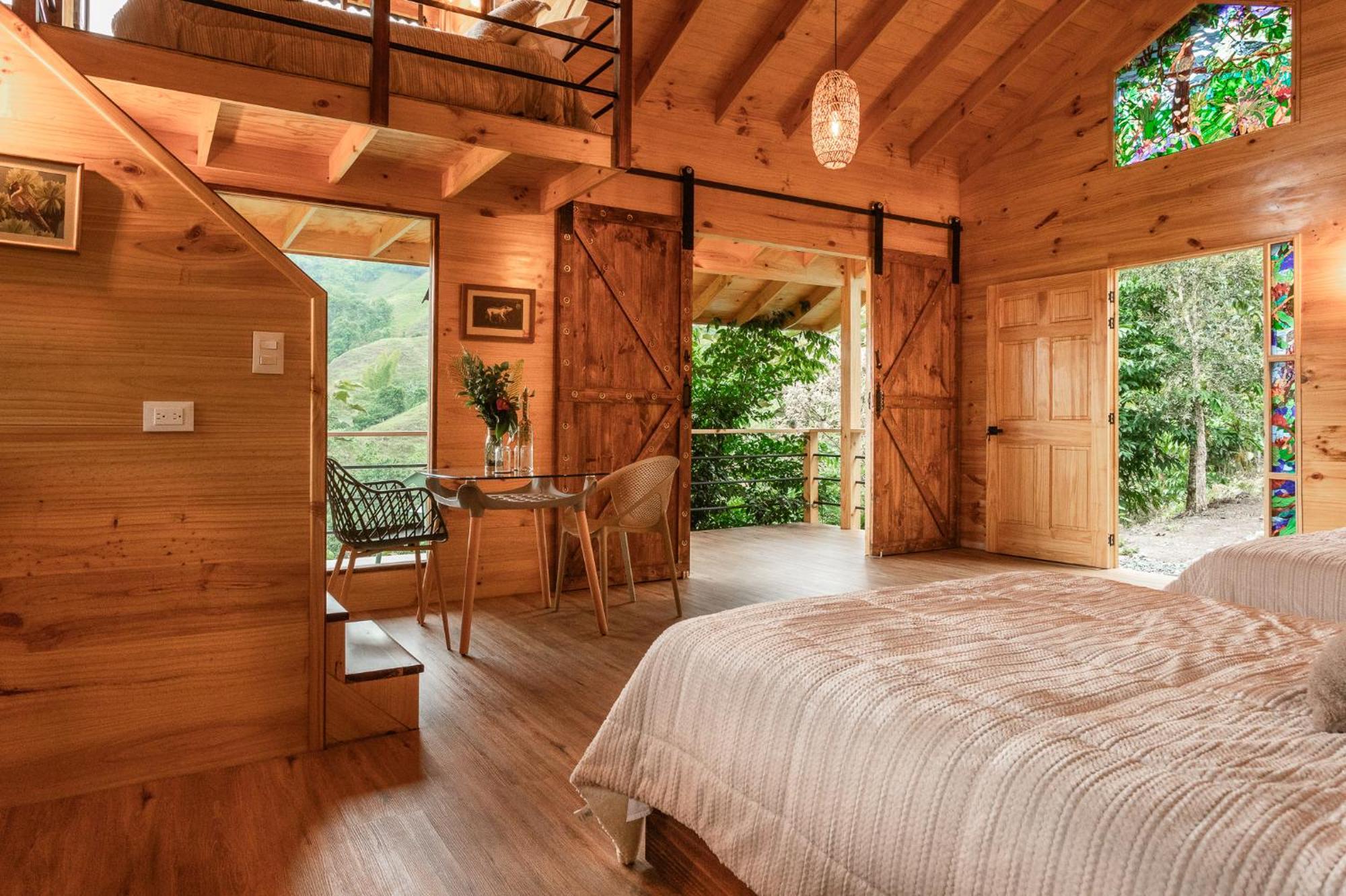 Tominejo Ecolodge - Casas En Los Arboles Neira Ngoại thất bức ảnh